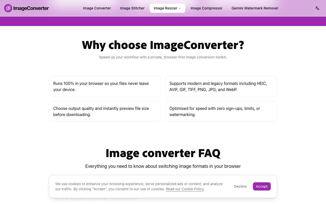 ImageConverter.dev 截图 3
