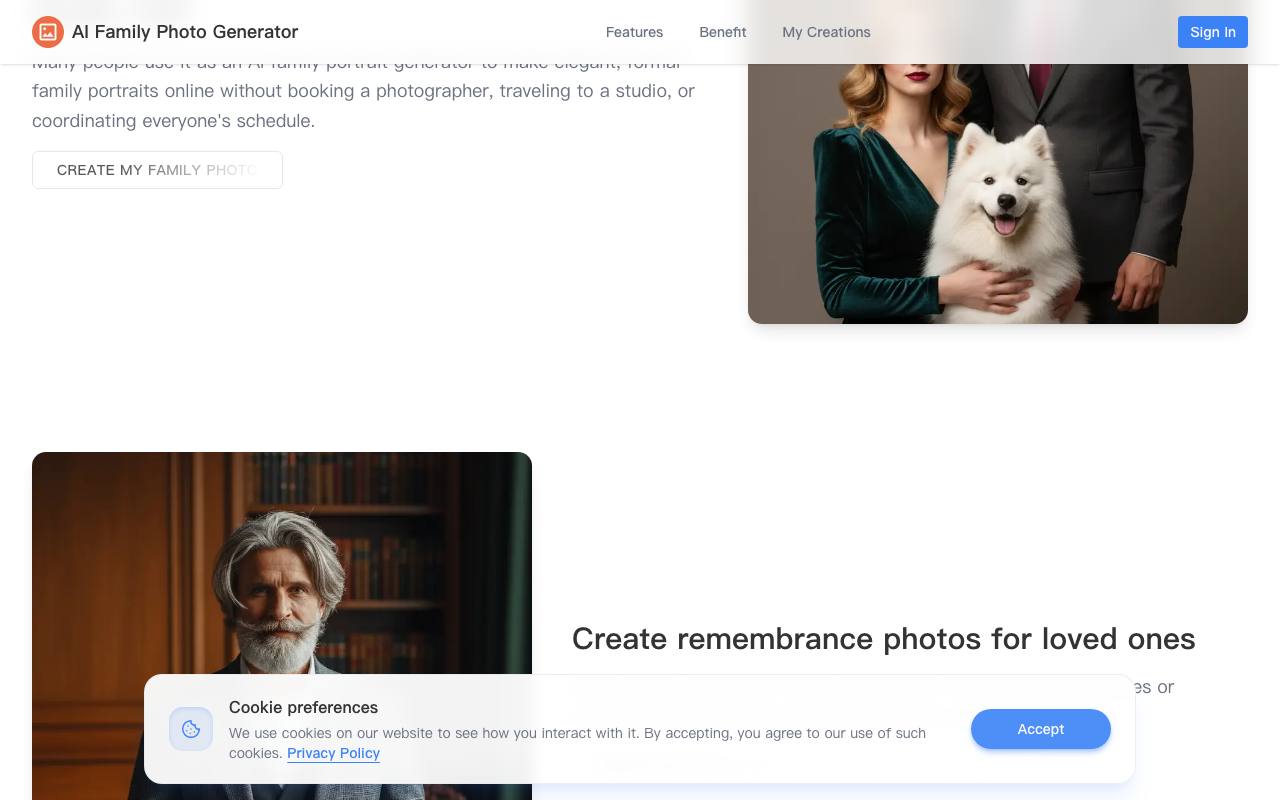 AI Family Photo Generator 截图 3