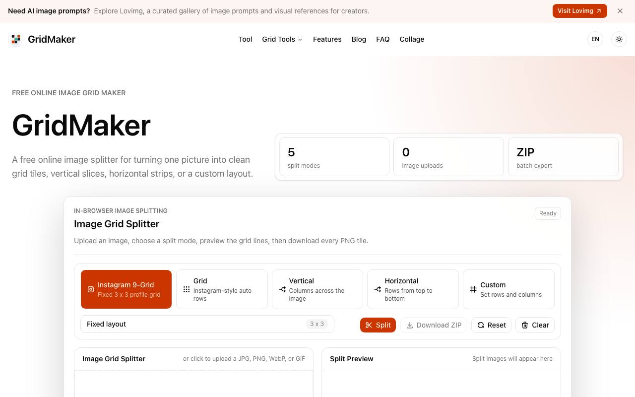 图片切割神器 GridMaker 截图 1