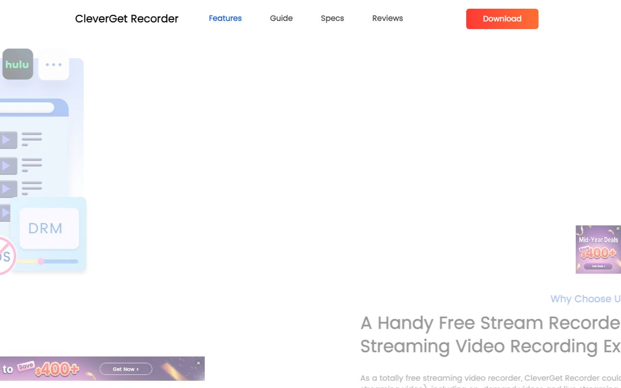 CleverGet Free Recorder 截图 2