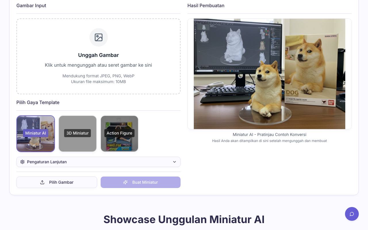 AI Miniatur 截图 2