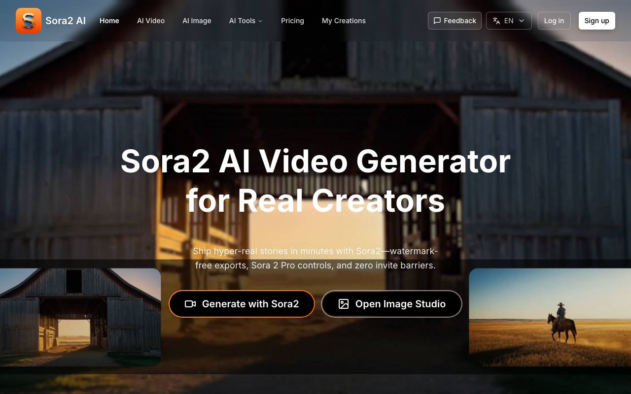 Sora2 AI 截图 1