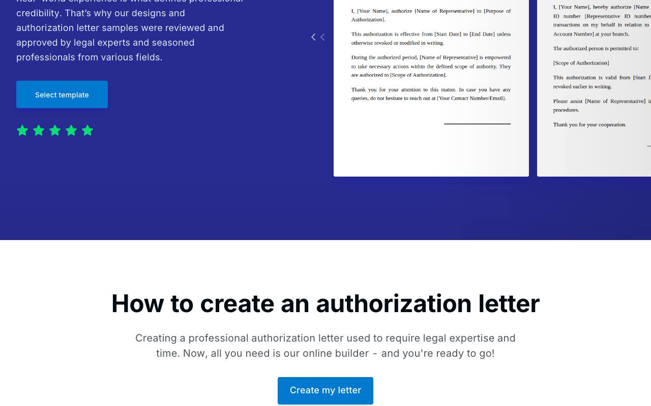 authletter.com 截图 4
