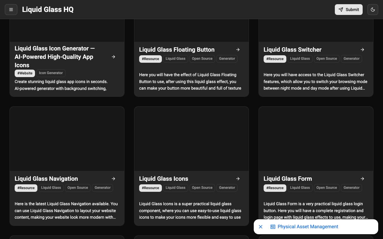 Liquid Glass HQ 截图 2