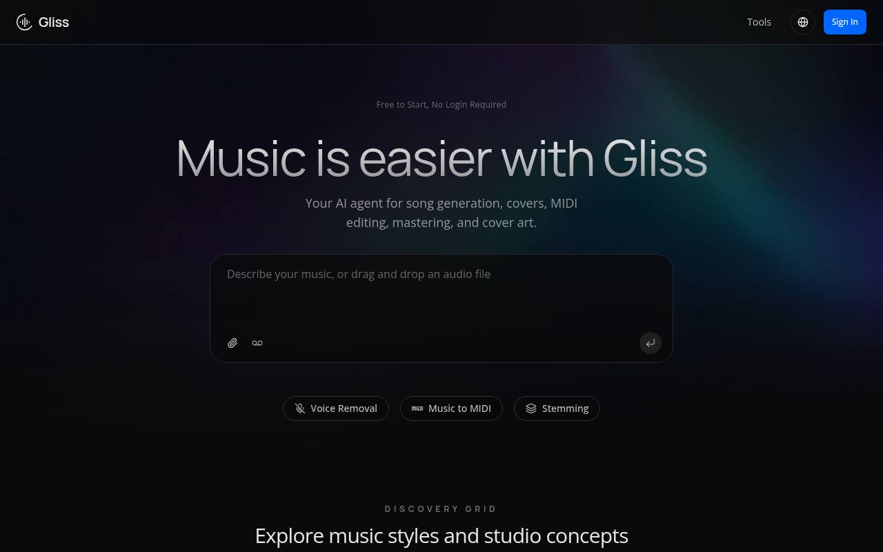 Gliss 截图 1